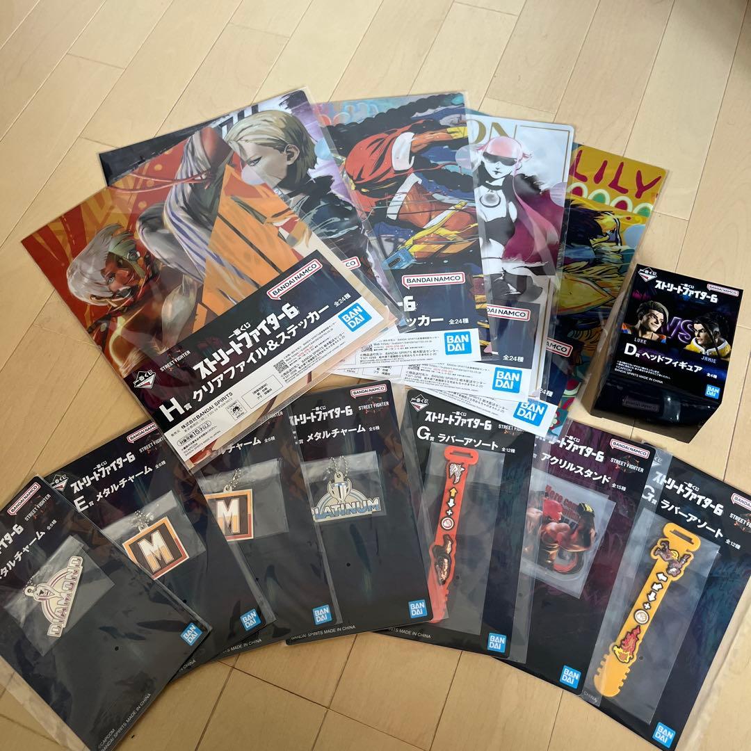 ストリートファイター6一番くじA賞、ラストワン賞新品未開封＋おまけ