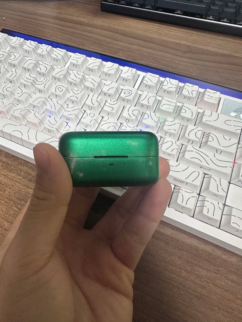 NOBLE ワイヤレスイヤホンケース グリーン