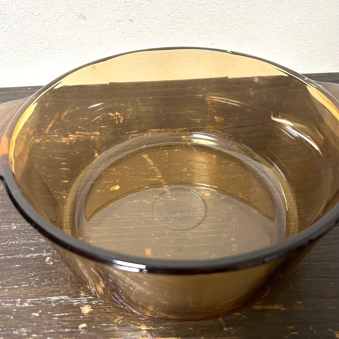 【未使用品】VISION CORNING ビジョン 耐熱ガラス 鍋 フライパン