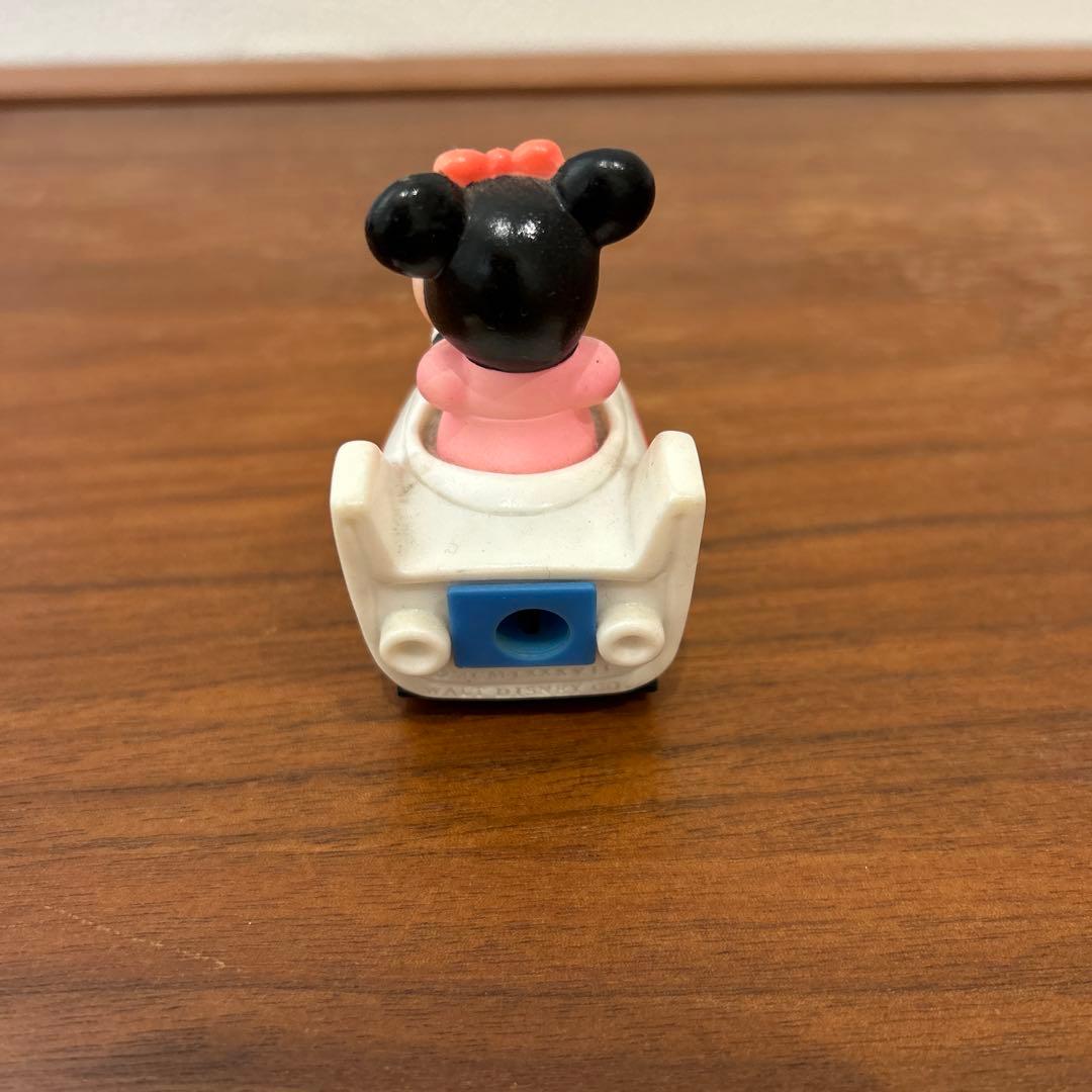 ●ディズニー レトロ ミニー スペースマウンテン チョロQ 鉛筆削り ミニカー