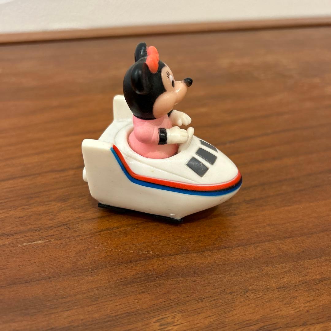 ●ディズニー レトロ ミニー スペースマウンテン チョロQ 鉛筆削り ミニカー