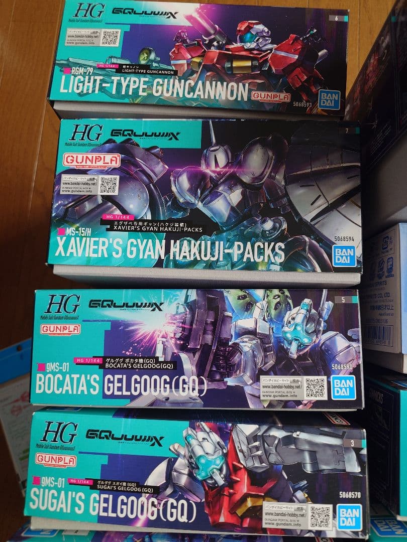 ガンプラ 11種 デカール2種 セイラ専用 軽キャノン ザク GQ他