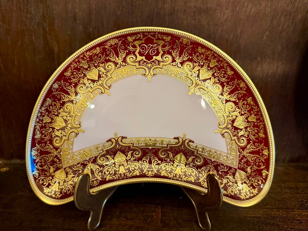 最高級ブランド　De Lamerie クレッセントプレート