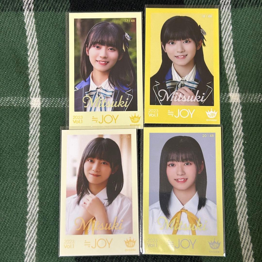 ≒JOY 大信田美月 ミニフォトカード まとめ売り