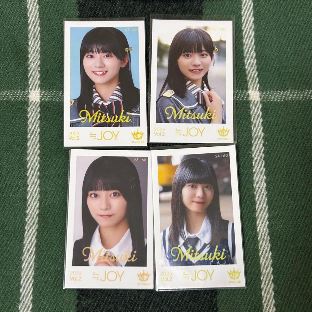 ≒JOY 大信田美月 ミニフォトカード まとめ売り