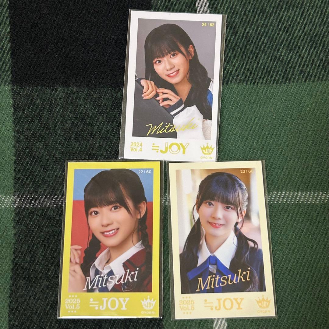 ≒JOY 大信田美月 ミニフォトカード まとめ売り