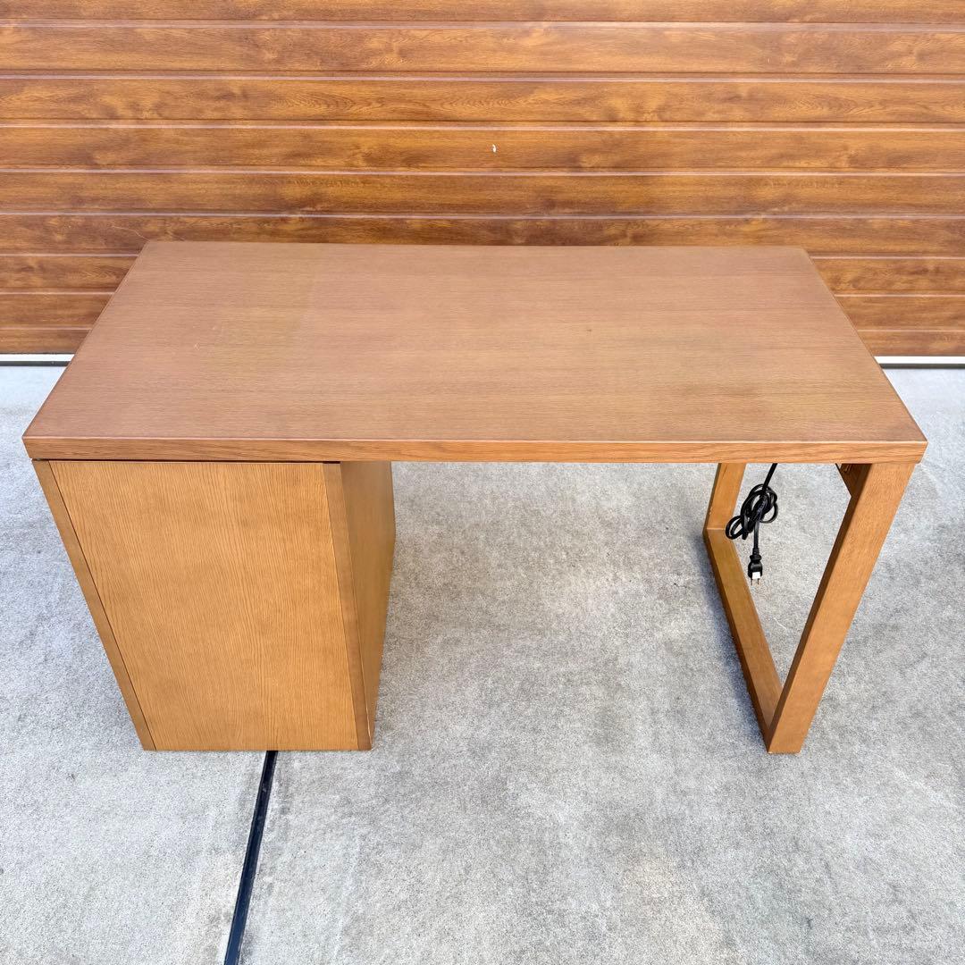 美品 カリモク システムデスク デスク ウォールナット 購入価格16万