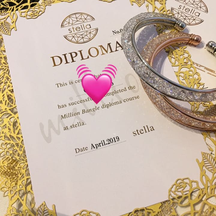 【252】million bangle❤︎ミュゼミリオン❤︎