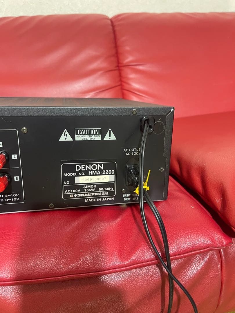 Y*i様 DENON PMA-HMA 2200 karaoke