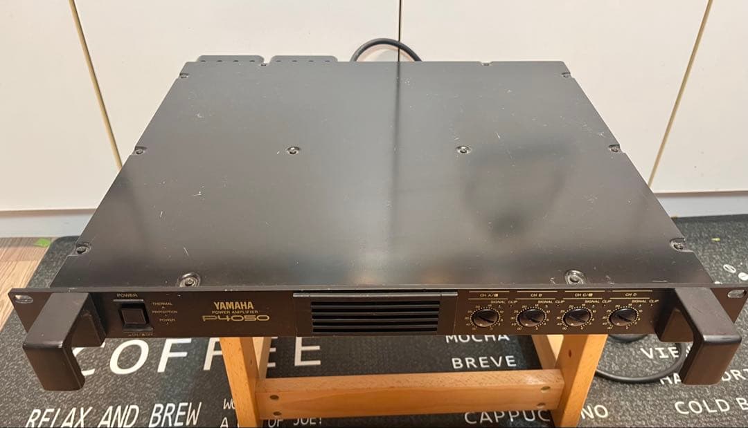 最終値下げ YAMAHA P4050 4chパワーアンプ