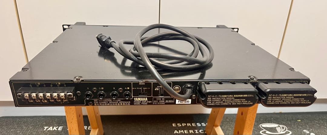 最終値下げ YAMAHA P4050 4chパワーアンプ