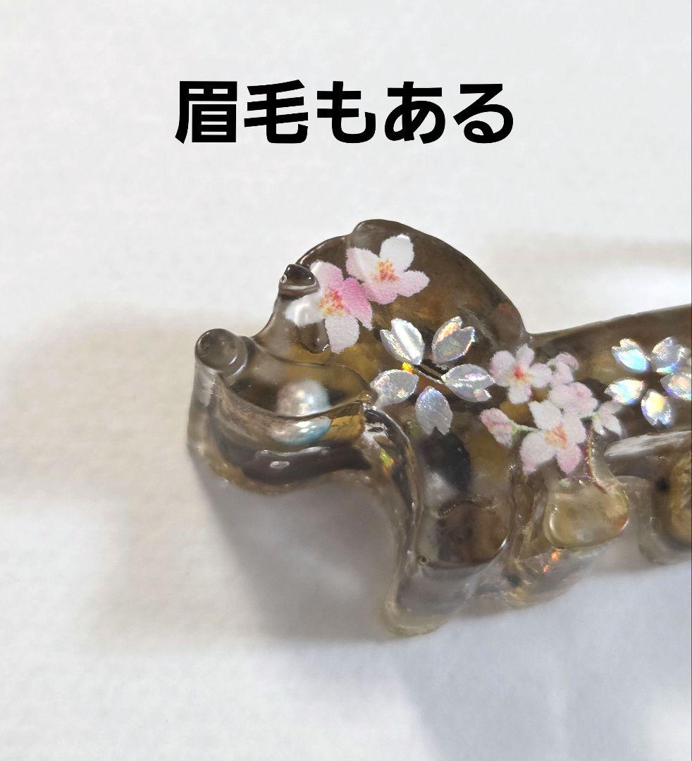 ダックスフンド型★レジンアクセサリー✨　ダックスフンドネックレス