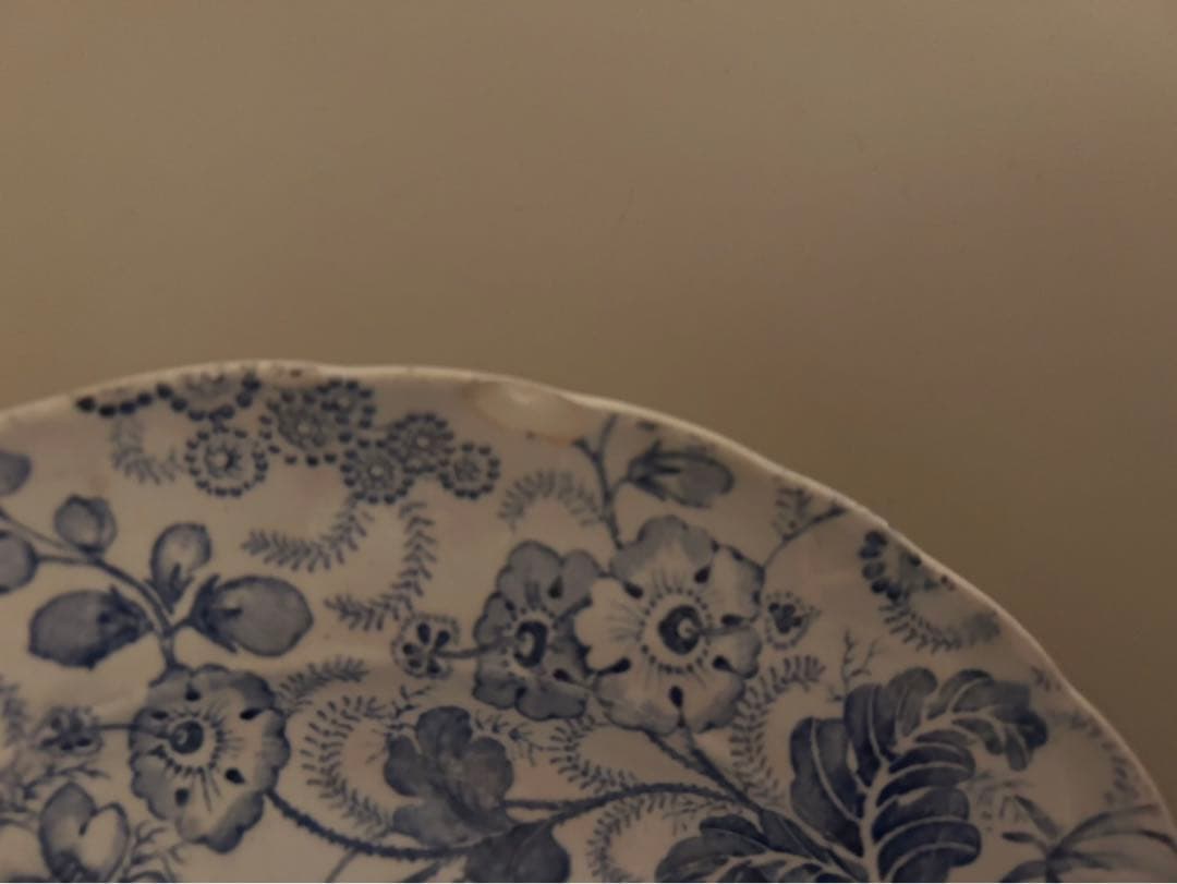 お*ン様 フランスアンティークプレート　雅姫