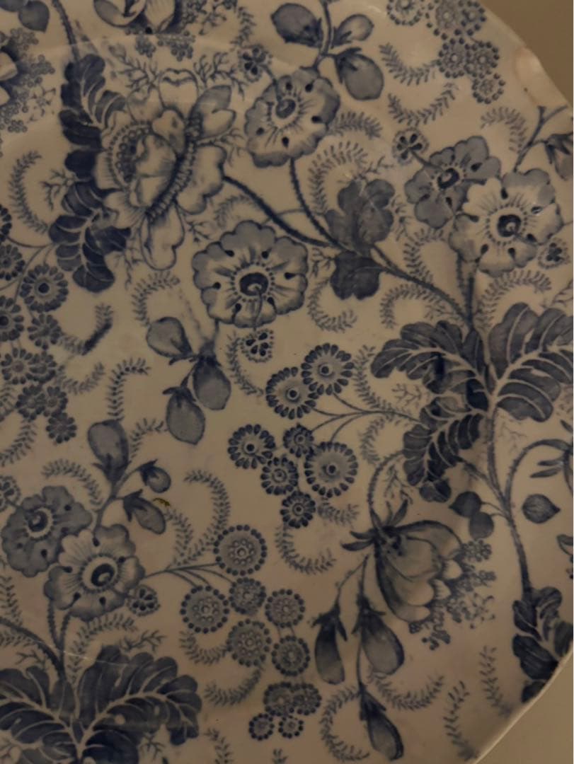 お*ン様 フランスアンティークプレート　雅姫