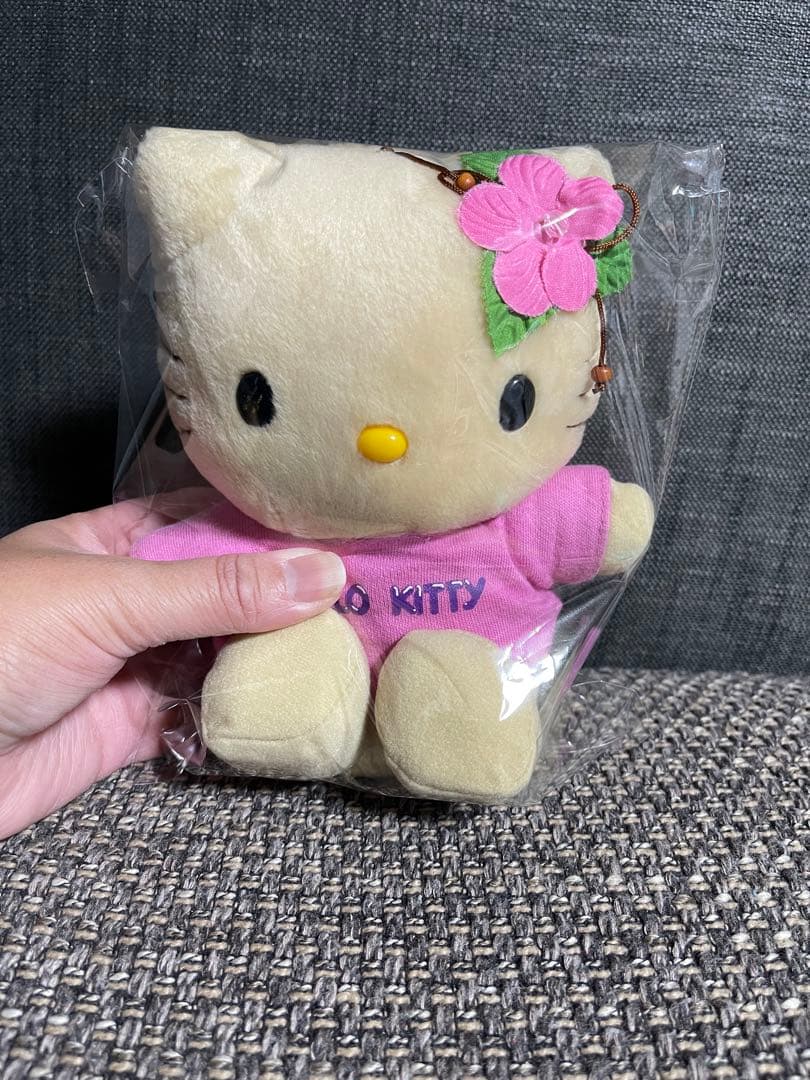 ハローキティ 小麦色 ぬいぐるみ