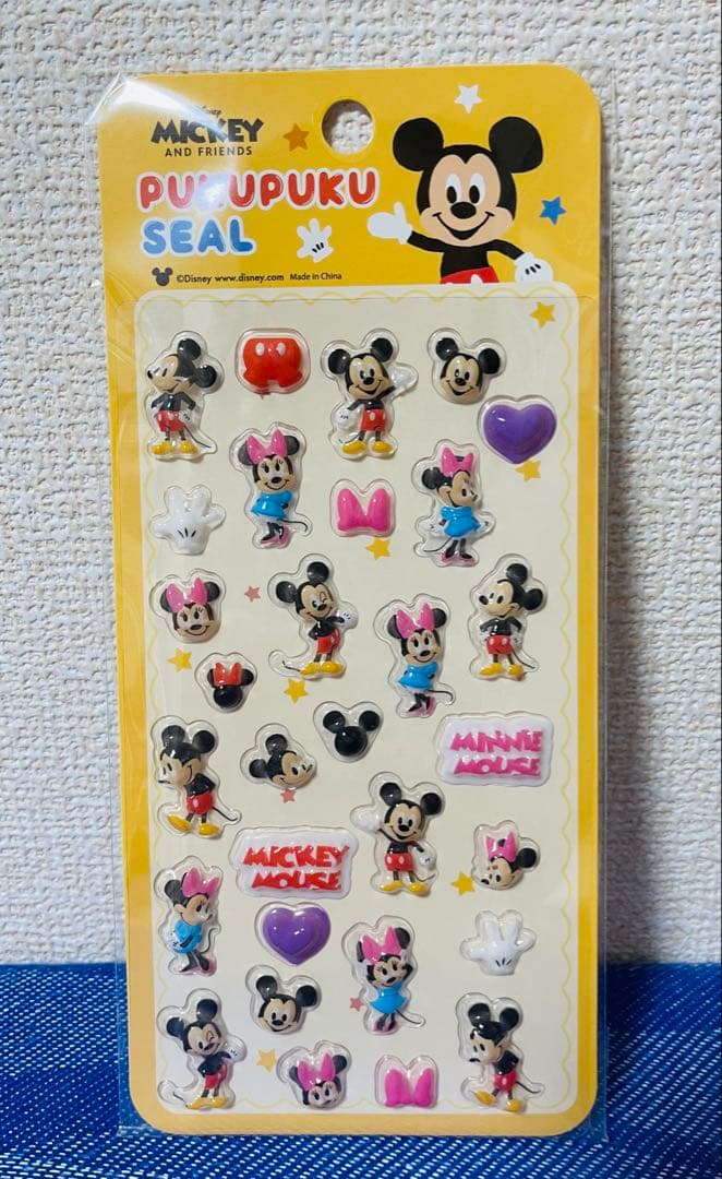 値下げ！ぷくぷくシール　ディズニー, スヌーピー　など10枚セット