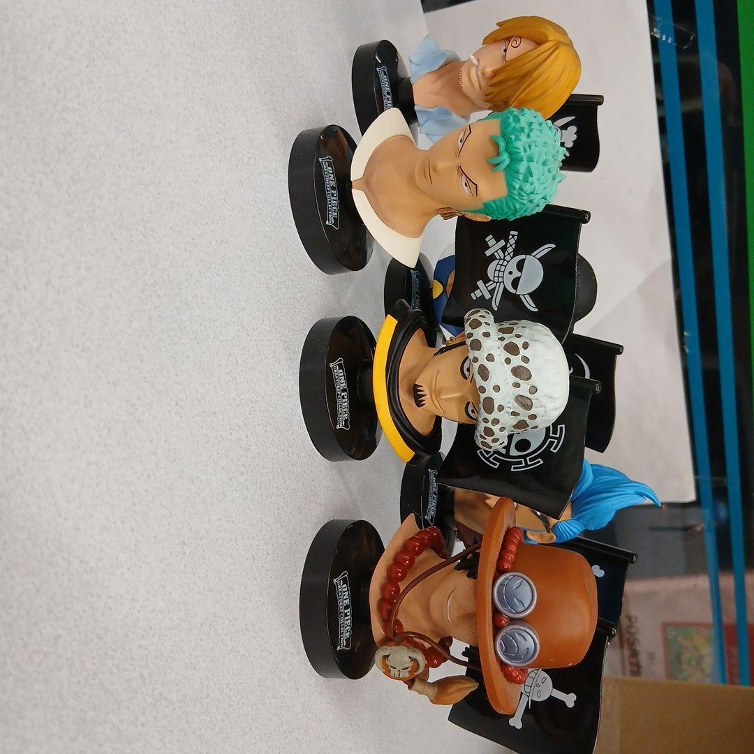 ワンピース バストアップフィギュア 6体セット