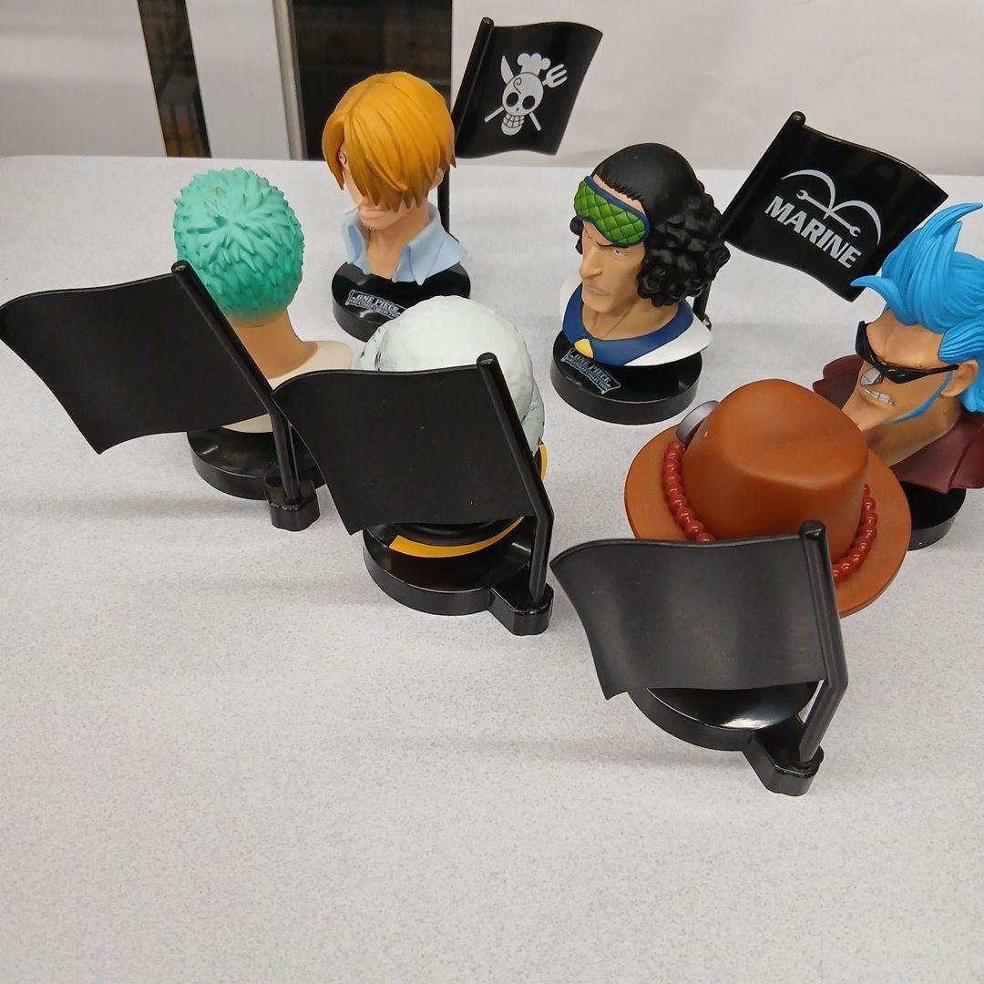 ワンピース バストアップフィギュア 6体セット