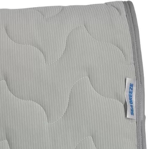 ポテト　冷感キルティングパッド 100x205cm グレー2個