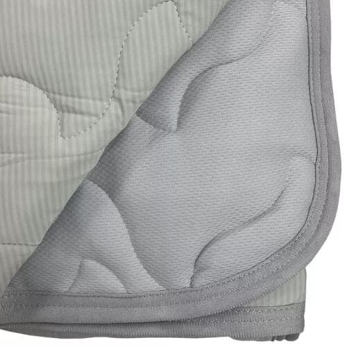 ポテト　冷感キルティングパッド 100x205cm グレー2個