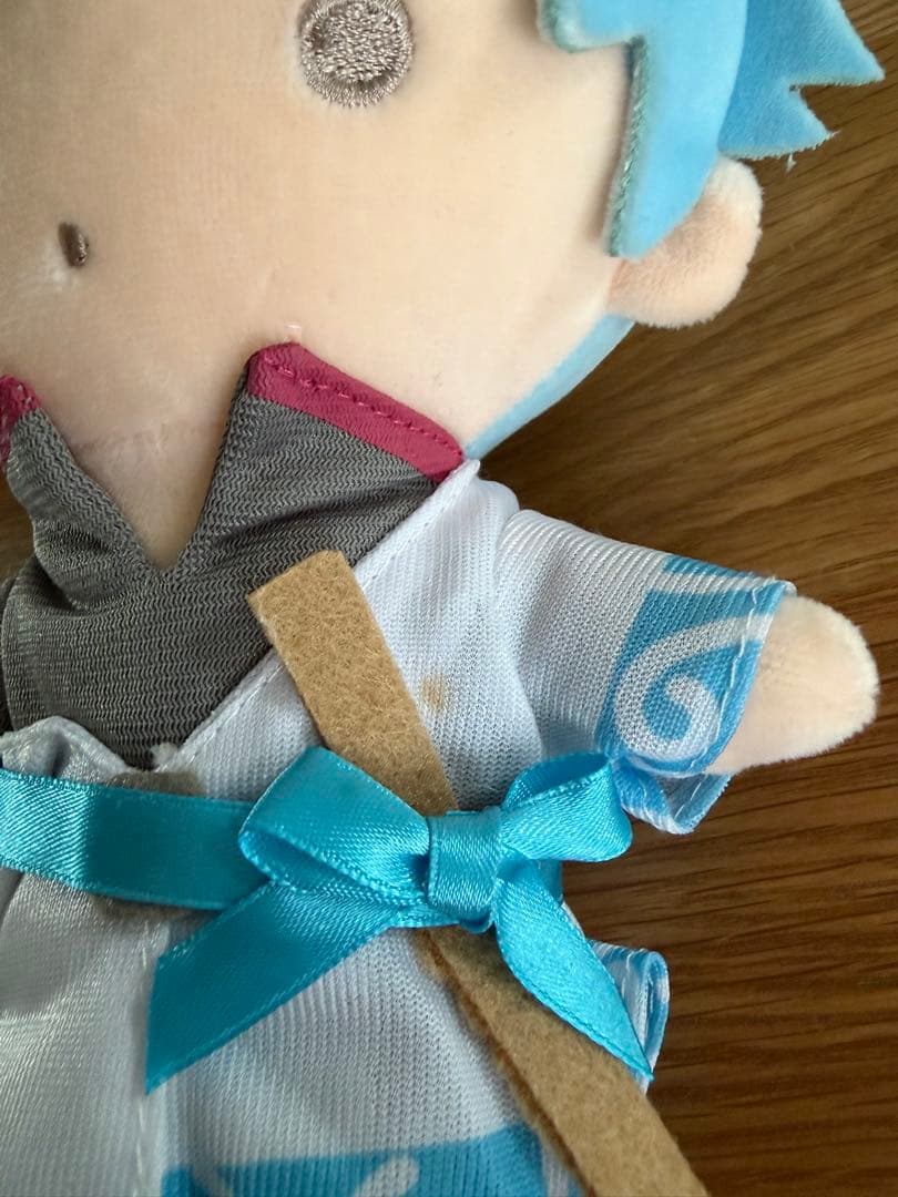 銀魂 サンリオキャラクターズコラボ むにゅぐるみS 銀時　タグ付き