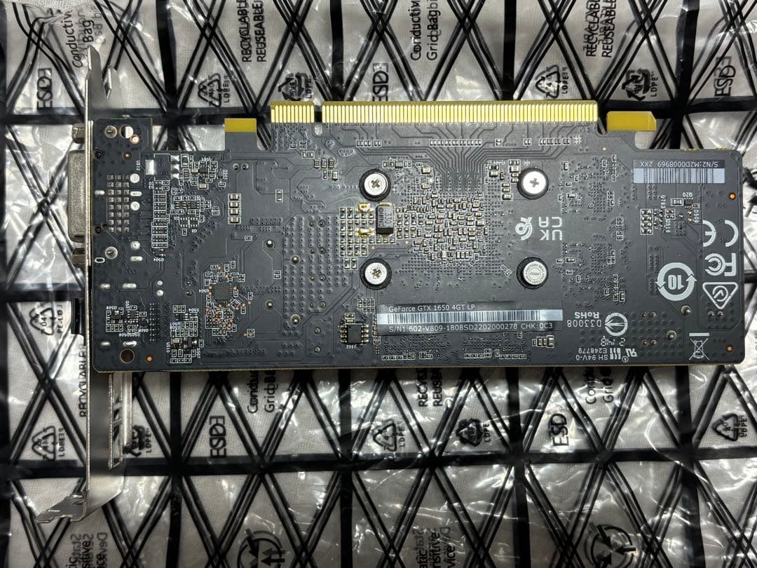 MSI GTX 1650 LP 4GB 訳あり