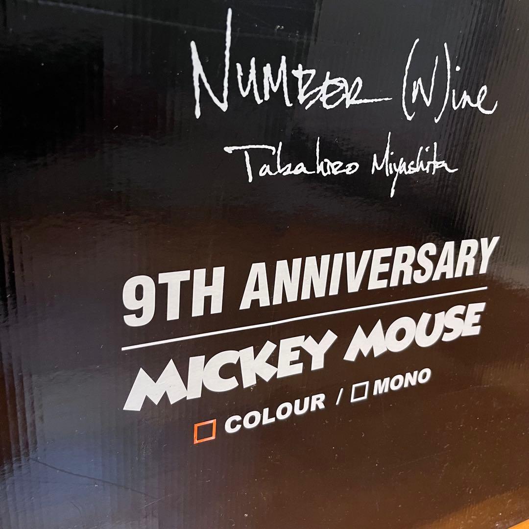 希少 正規品 9周年限定 NUMBER(N)INE ミッキーマウス フィギュア大