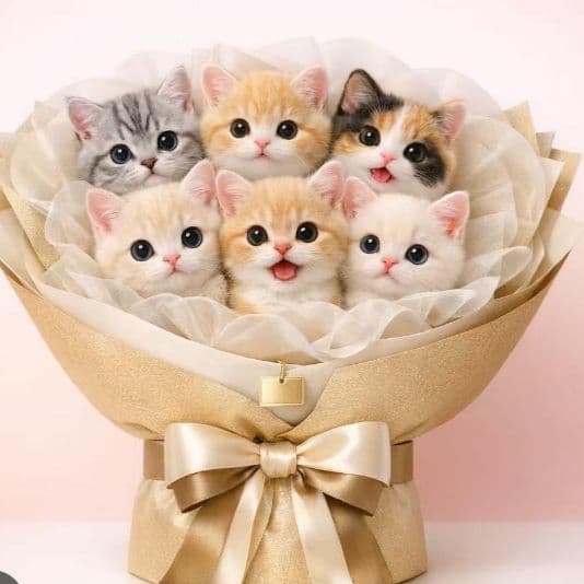 猫ちゃんパネル生地ハンドメイド