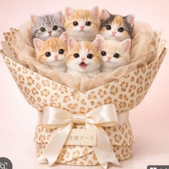 猫ちゃんパネル生地ハンドメイド