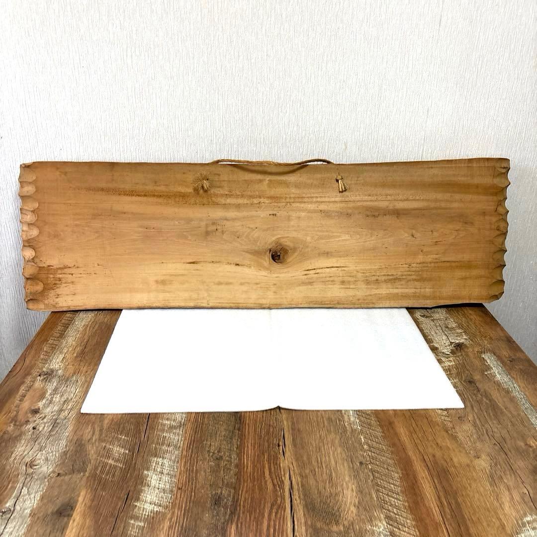 【送料無料】木製 魚・鮭の彫刻 約100cm