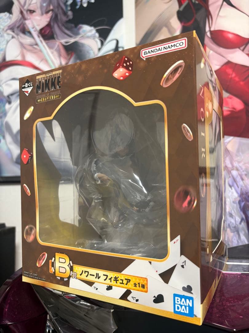 【未開封】一番くじ 勝利の女神 ニケ NIKKE B賞 ノワール フィギュア+α
