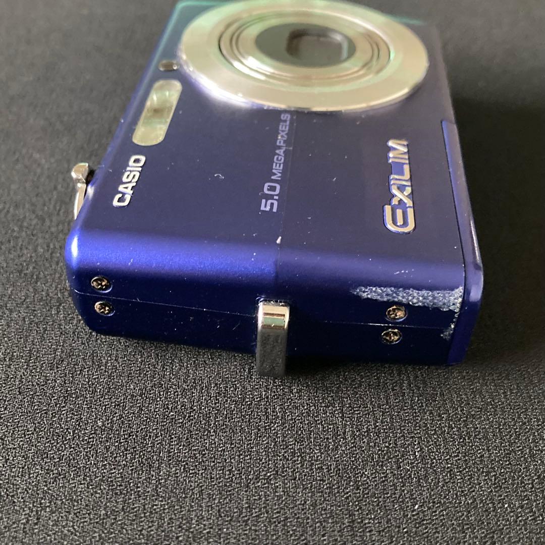 CASIO EXILIM EX-Z500 ブルー CCDセンサー コンデジ