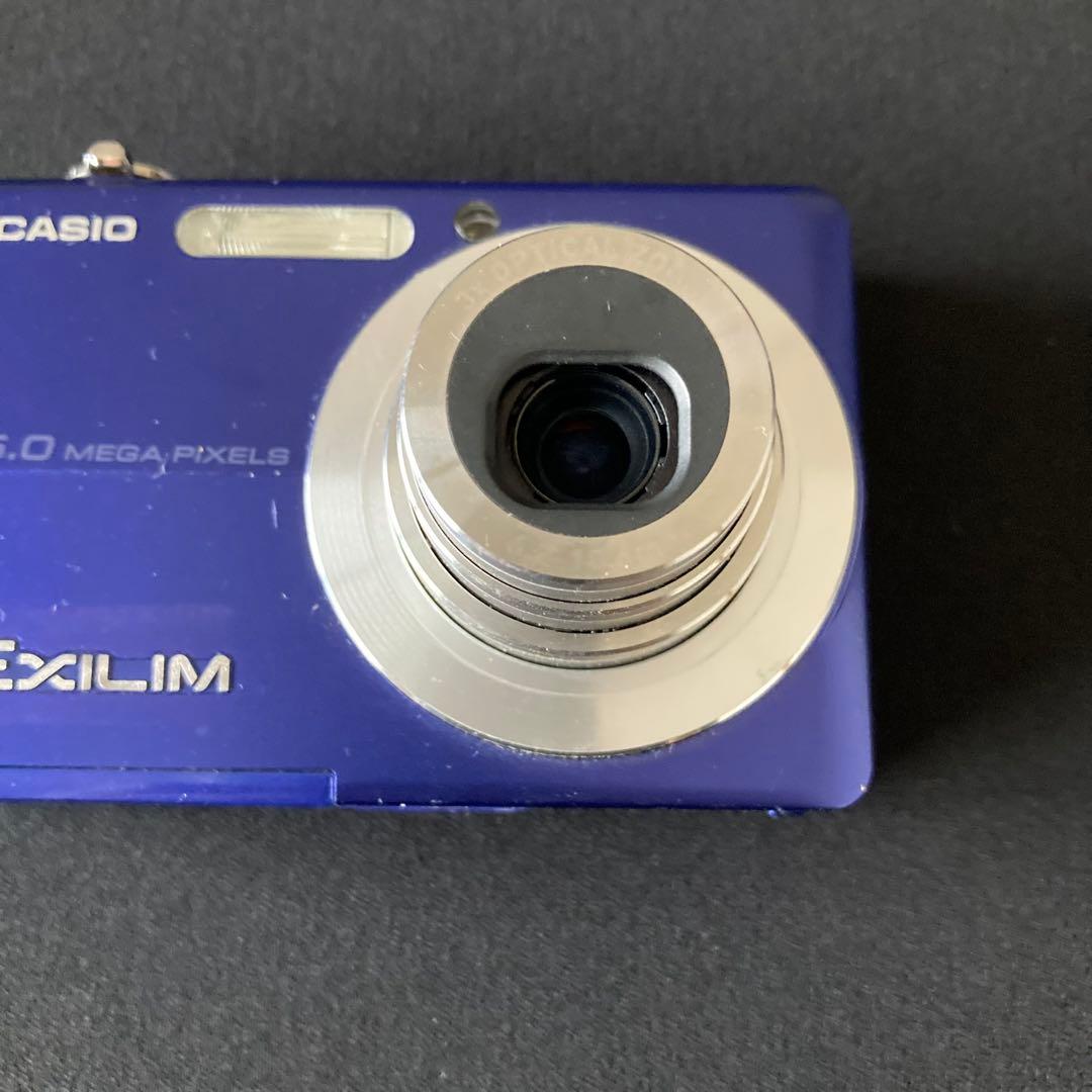 CASIO EXILIM EX-Z500 ブルー CCDセンサー コンデジ
