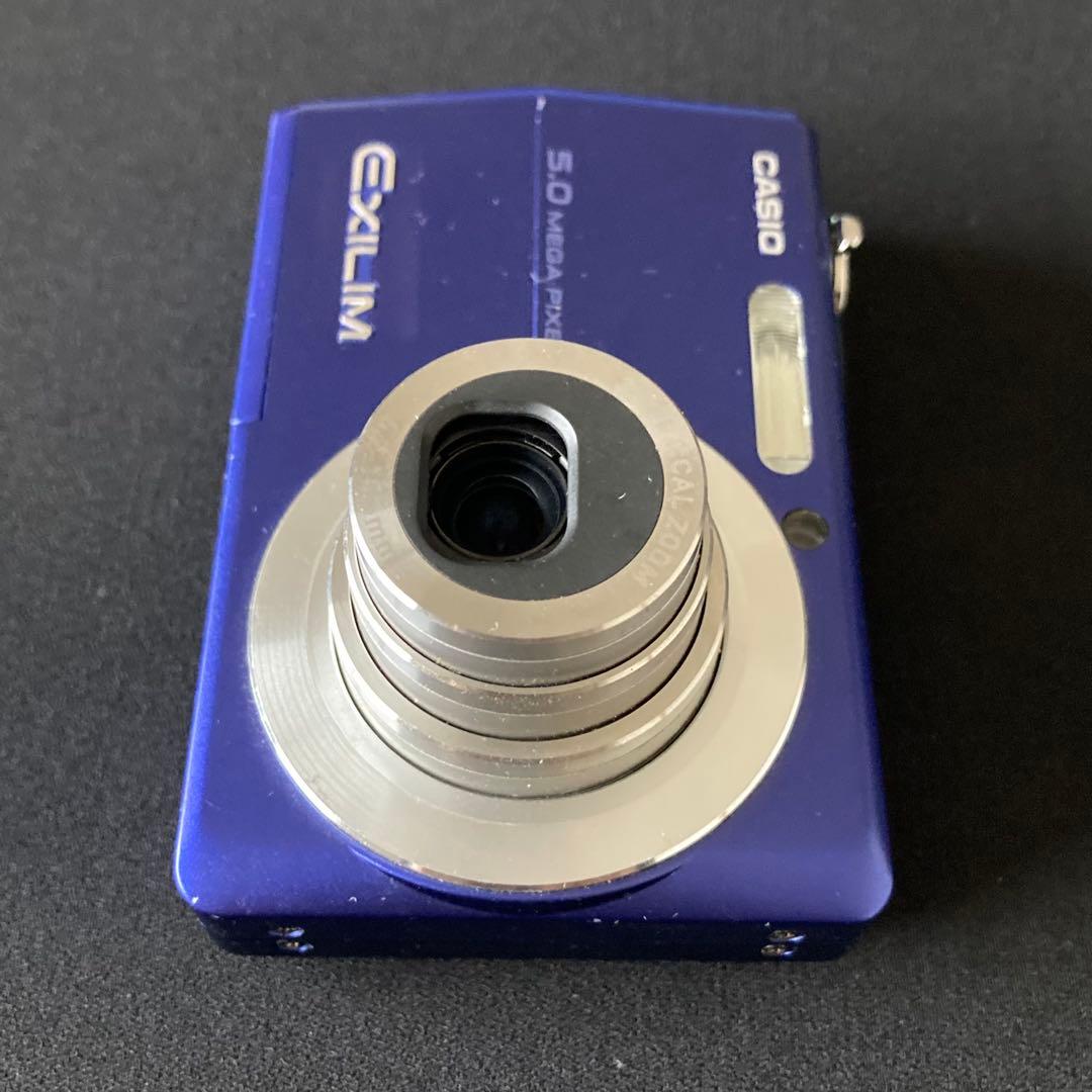 CASIO EXILIM EX-Z500 ブルー CCDセンサー コンデジ
