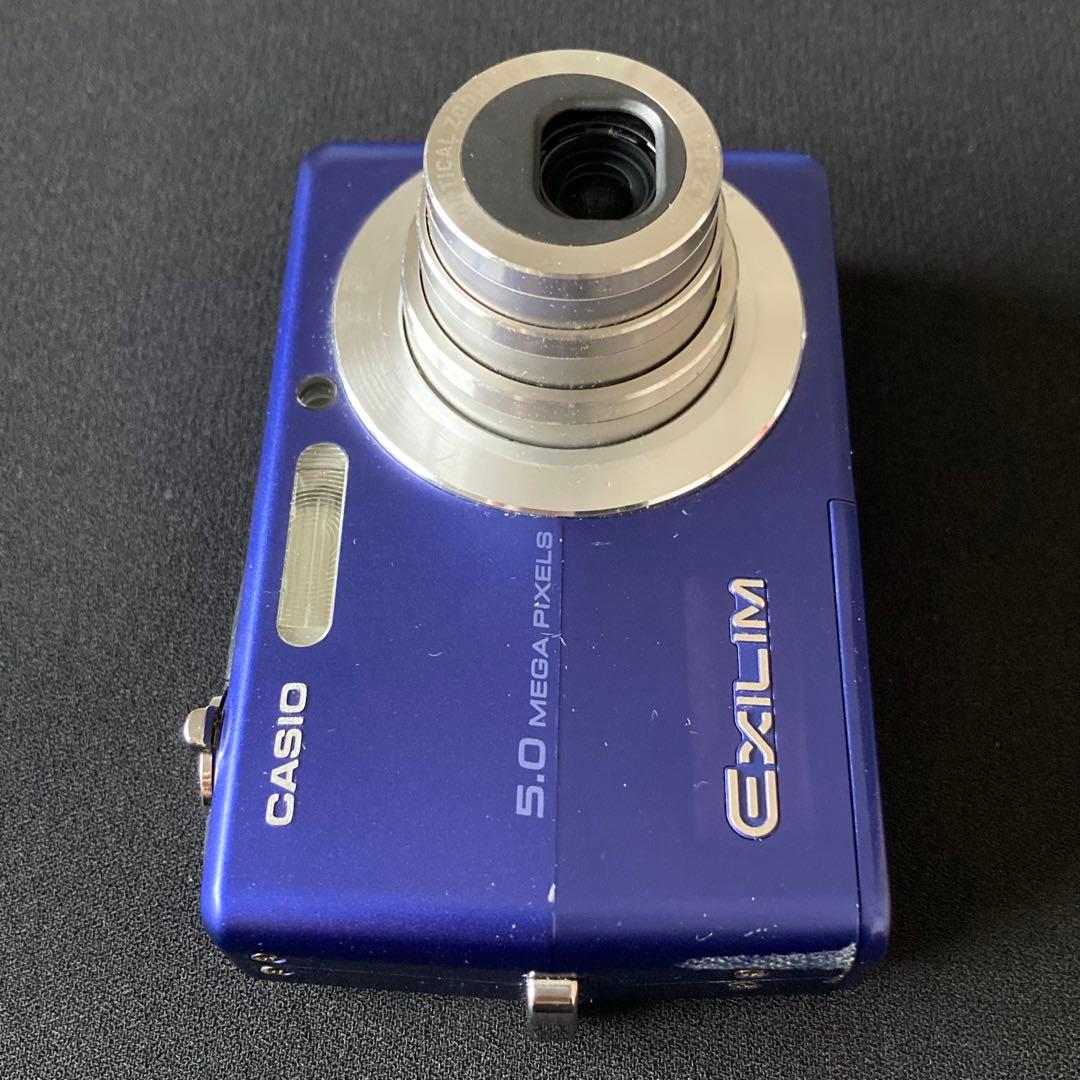 CASIO EXILIM EX-Z500 ブルー CCDセンサー コンデジ