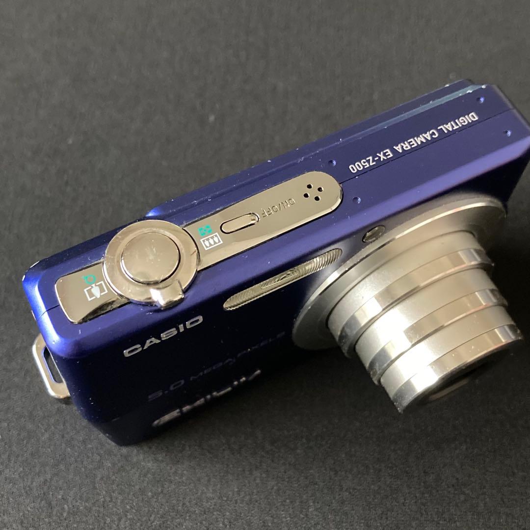 CASIO EXILIM EX-Z500 ブルー CCDセンサー コンデジ