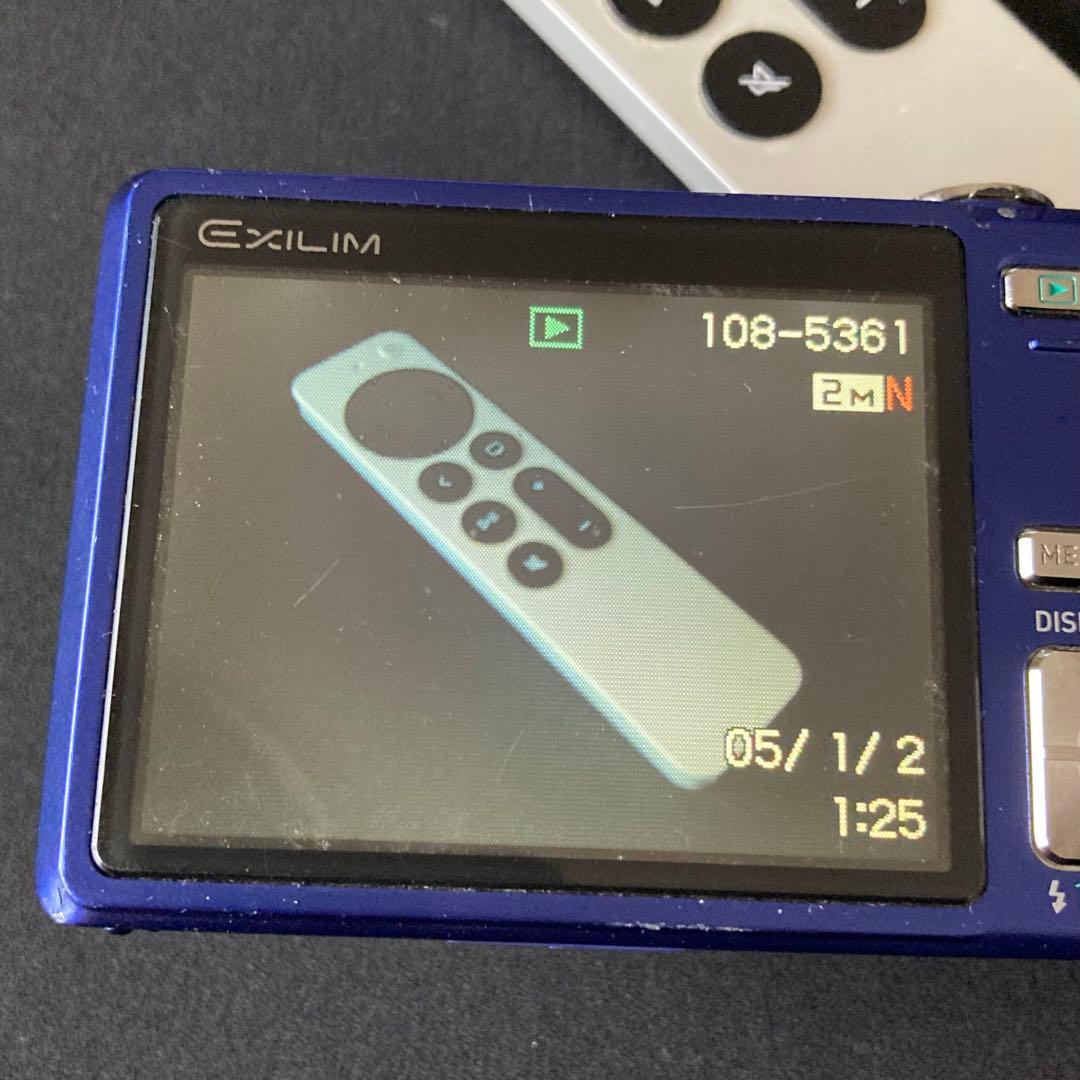 CASIO EXILIM EX-Z500 ブルー CCDセンサー コンデジ