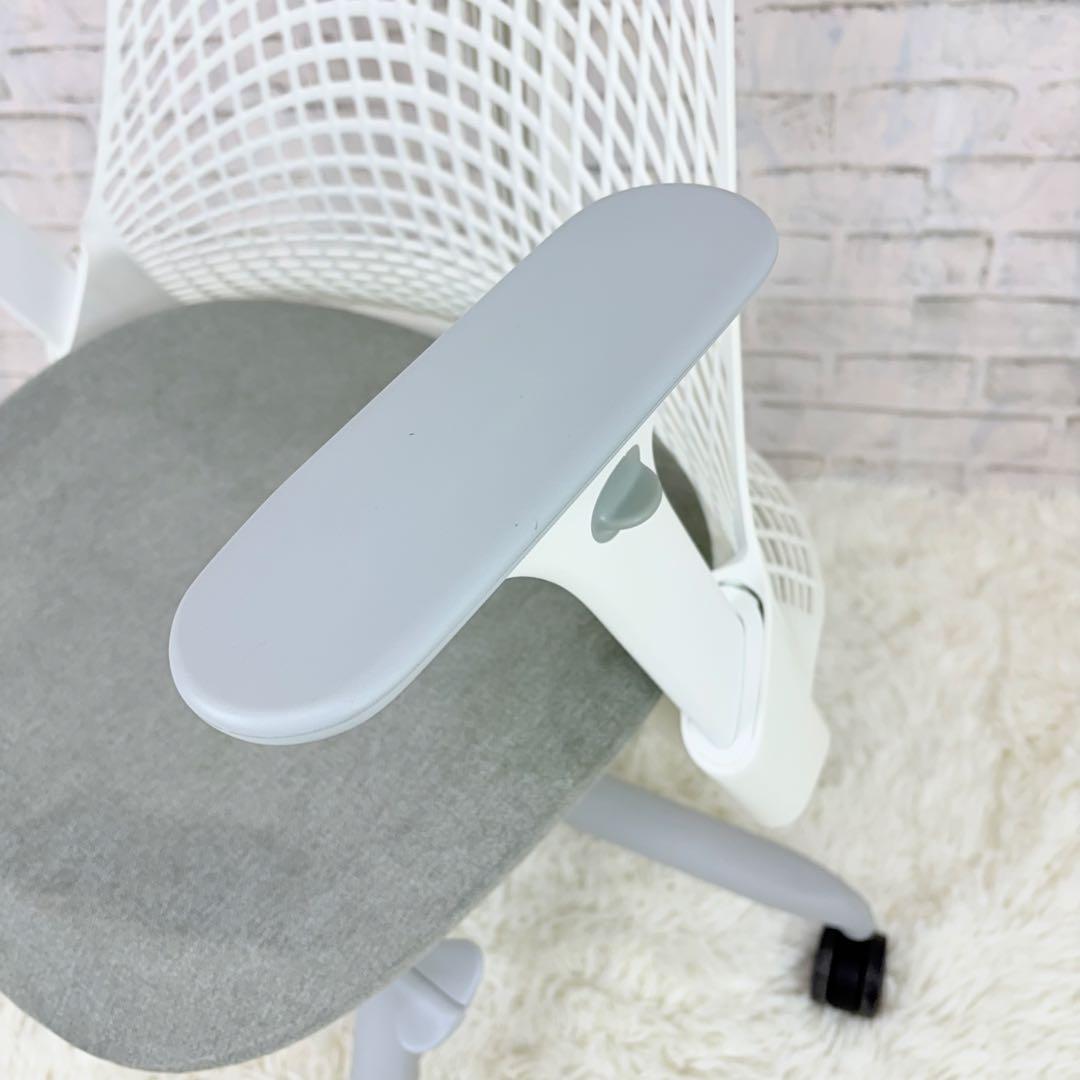 Herman Miller セイルチェア ホワイト グレー オフィスチェア 高級