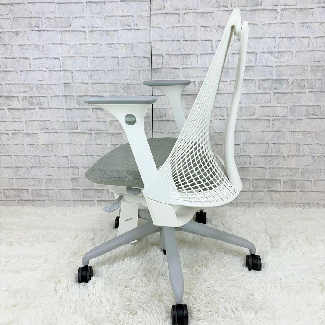 Herman Miller セイルチェア ホワイト グレー オフィスチェア 高級