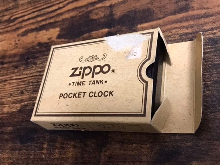 ZIPPO ポケットクロック　ジッポー