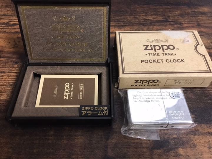 ZIPPO ポケットクロック　ジッポー
