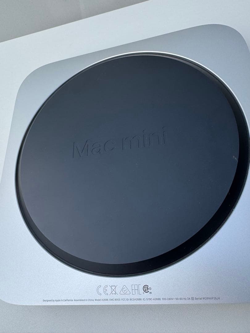 【美品】アップル　Mac mini M2（2023年モデル）