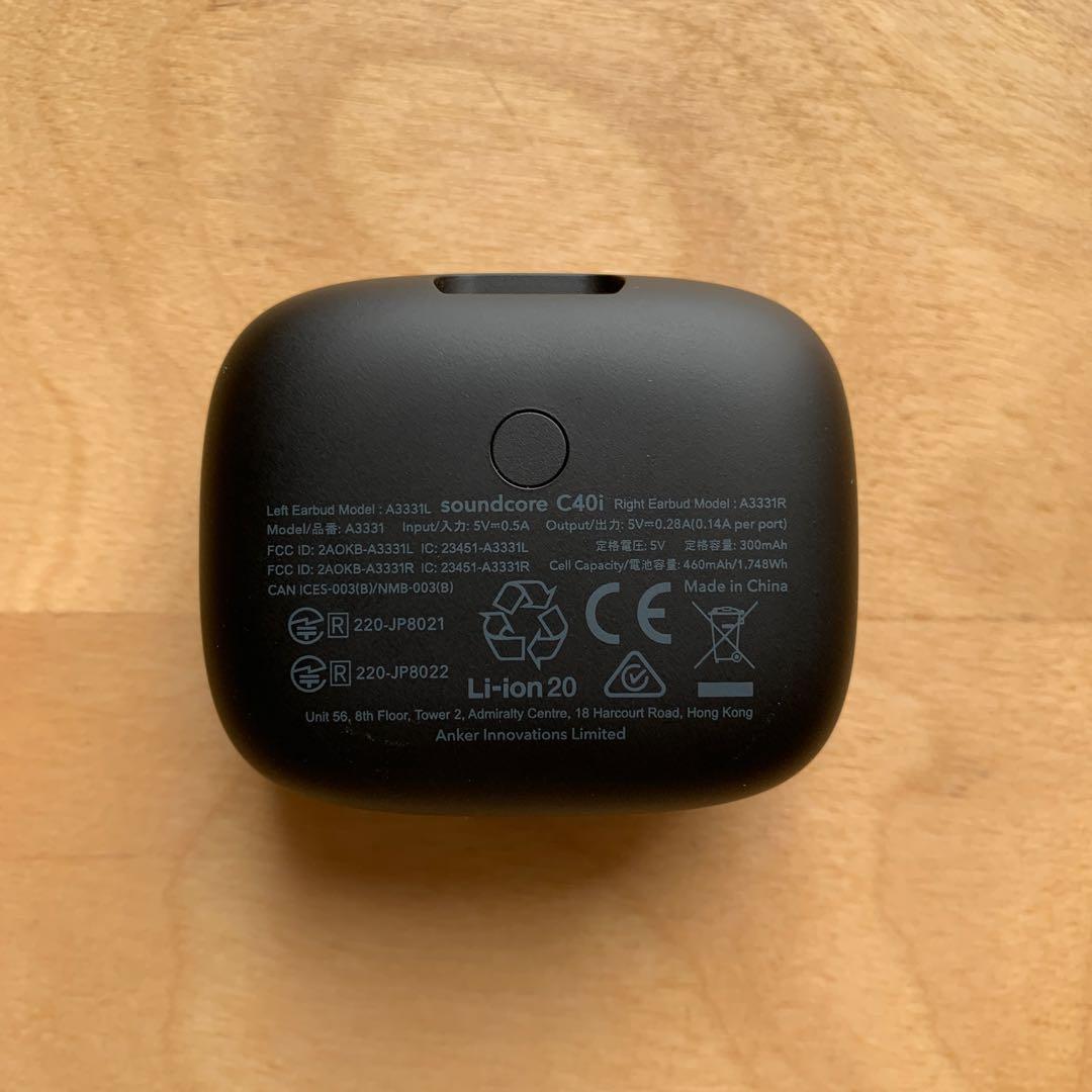 Anker soundcore c40i クリアブラック