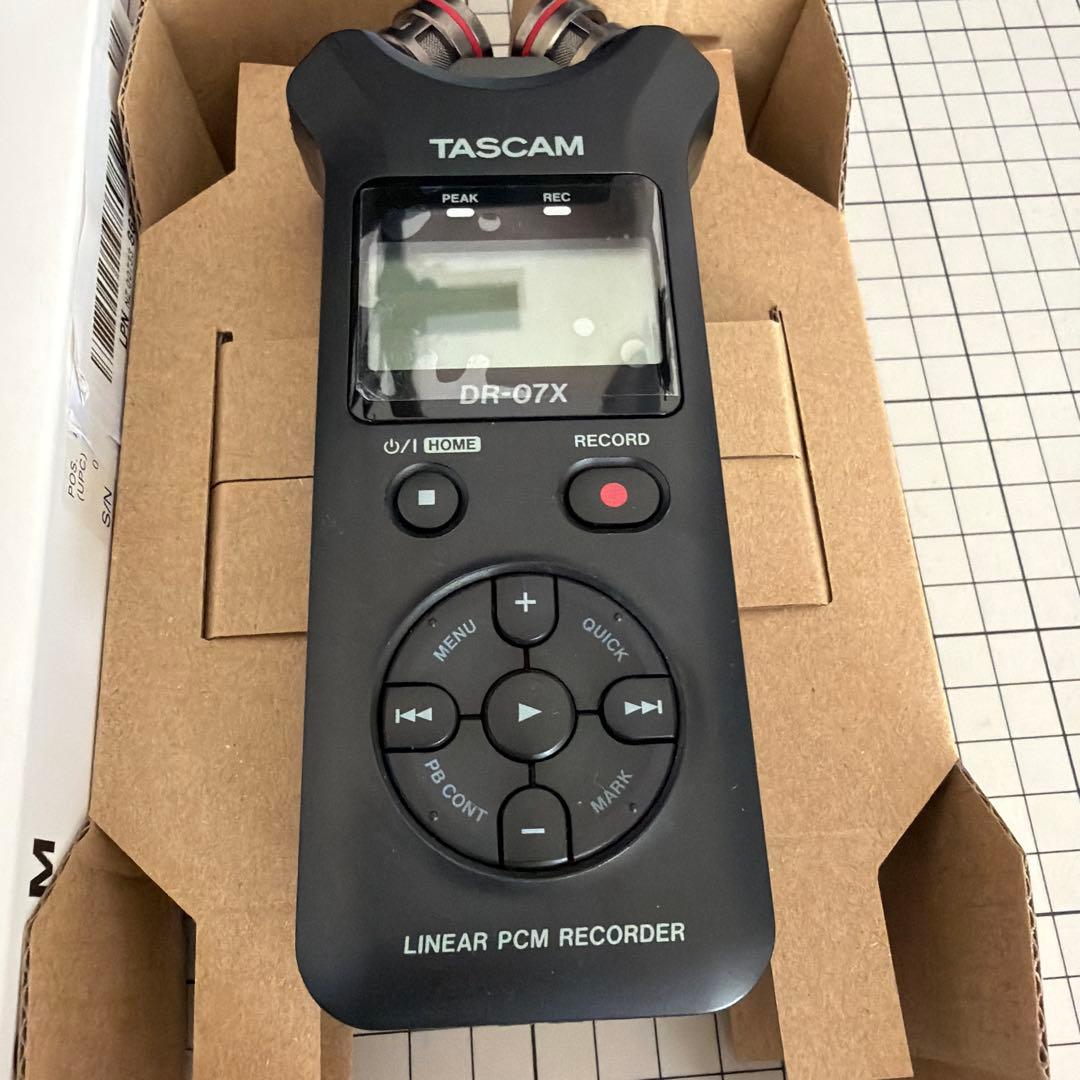 TASCAM DR-07X リニアPCMレコーダー
