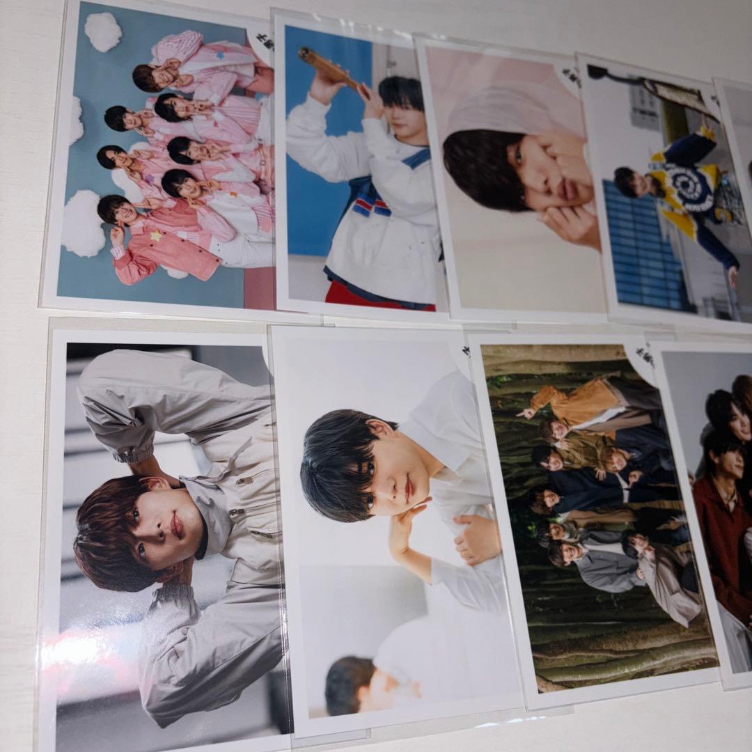 長尾謙杜 なにわ男子 公式写真 74枚セット