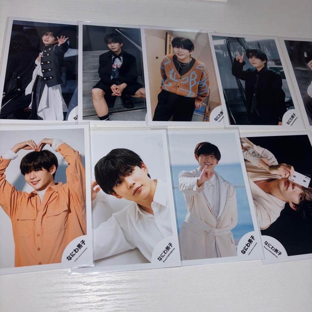 長尾謙杜 なにわ男子 公式写真 74枚セット