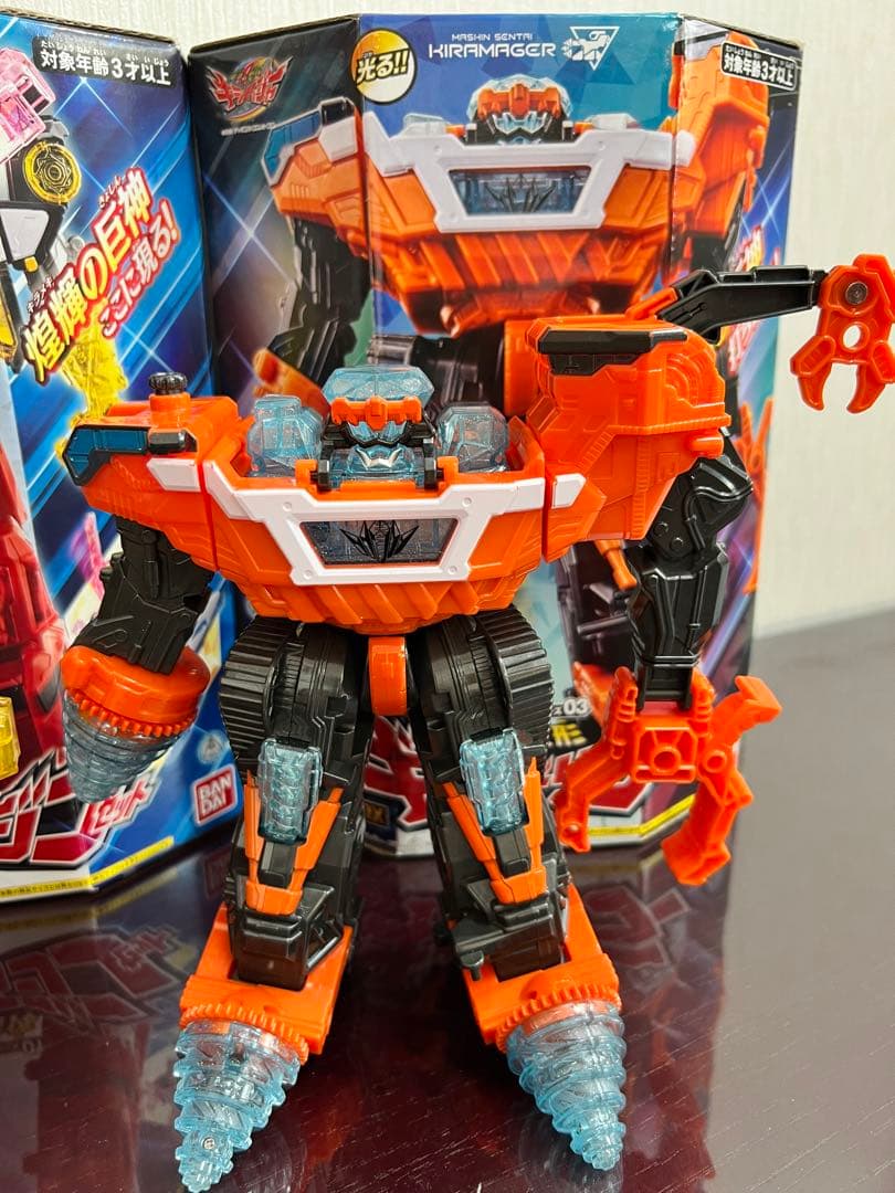 魔進戦隊キラメイジャー DXロボ豪華まとめ売り バラ売り不可