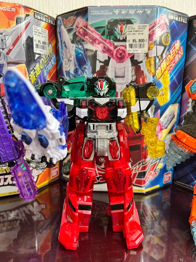 魔進戦隊キラメイジャー DXロボ豪華まとめ売り バラ売り不可