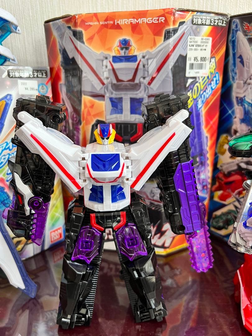 魔進戦隊キラメイジャー DXロボ豪華まとめ売り バラ売り不可