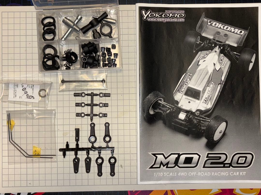 ヨコモ MO2.0 4WDバギー ストック仕様　メカ付き(受信機レス)